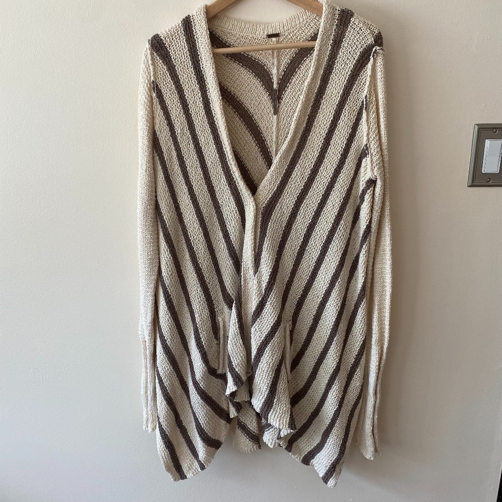 Free People Boho Striped Sweater
